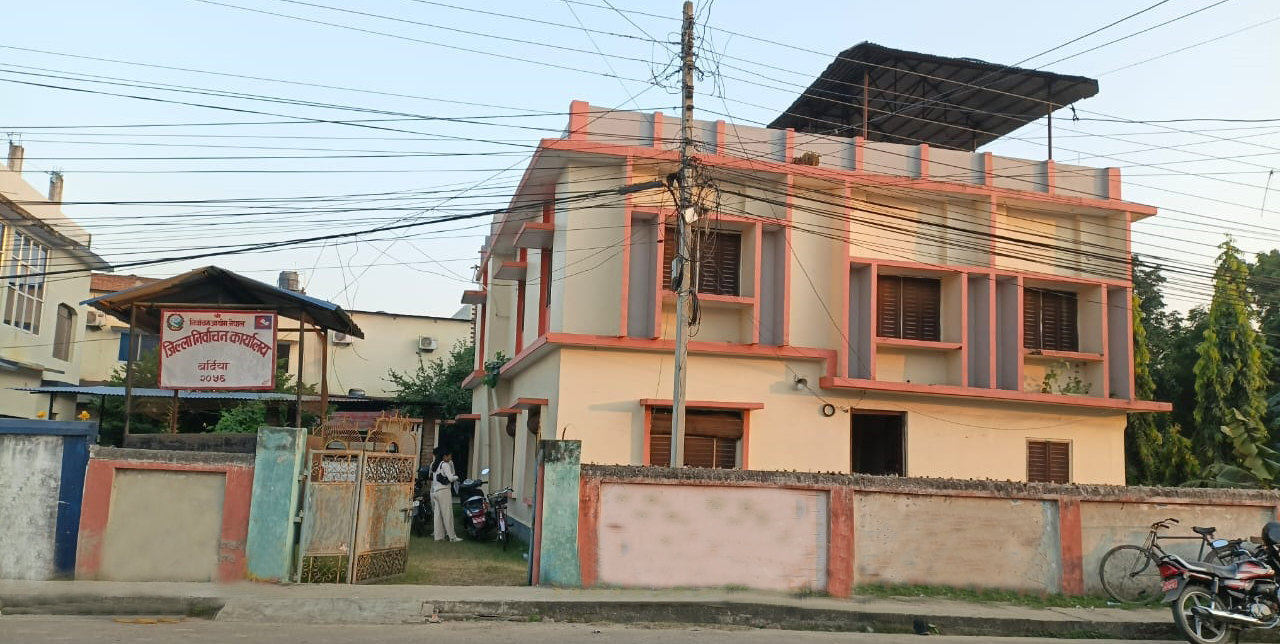 ‎गुलरियामा मतदाता नामावली दर्ता गराउनेको घुँईचो